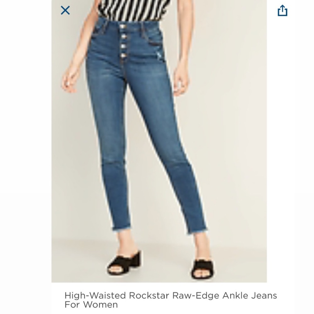 Old Navy HighWaisted Rockstar Jeans